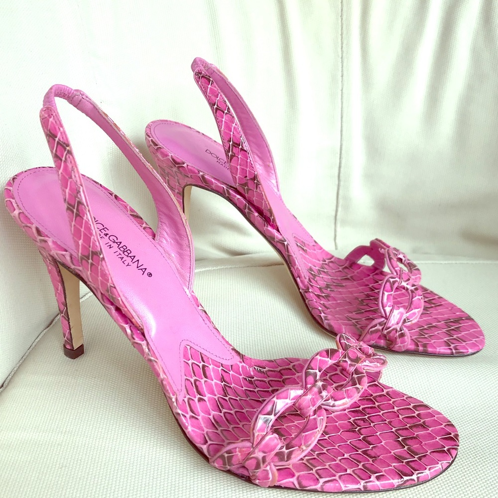 Dolce Gabbana high hell sandals